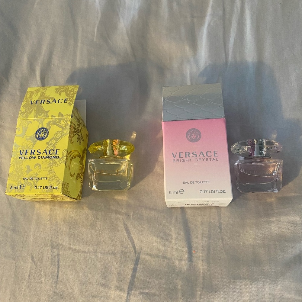 Versace Fragrances Bright Crystal & Yellow Diamond